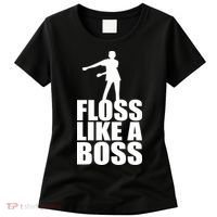Floss Like A Boss Dance Logo Women's T-Shirt thumb 0