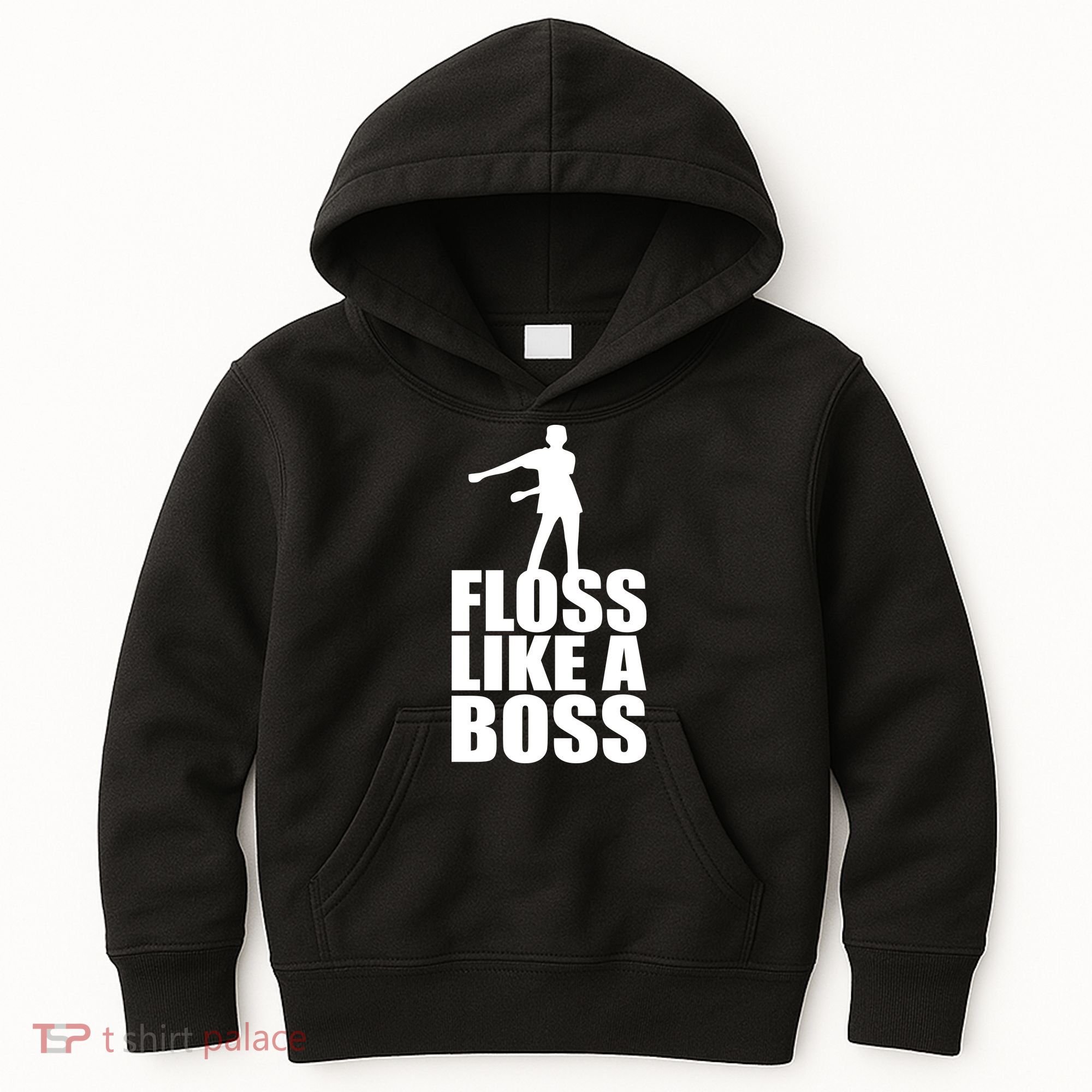 Floss Like A Boss Dance Logo Kids Hoodie