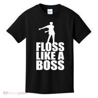 Floss Like A Boss Dance Logo Kids T-Shirt thumb 0
