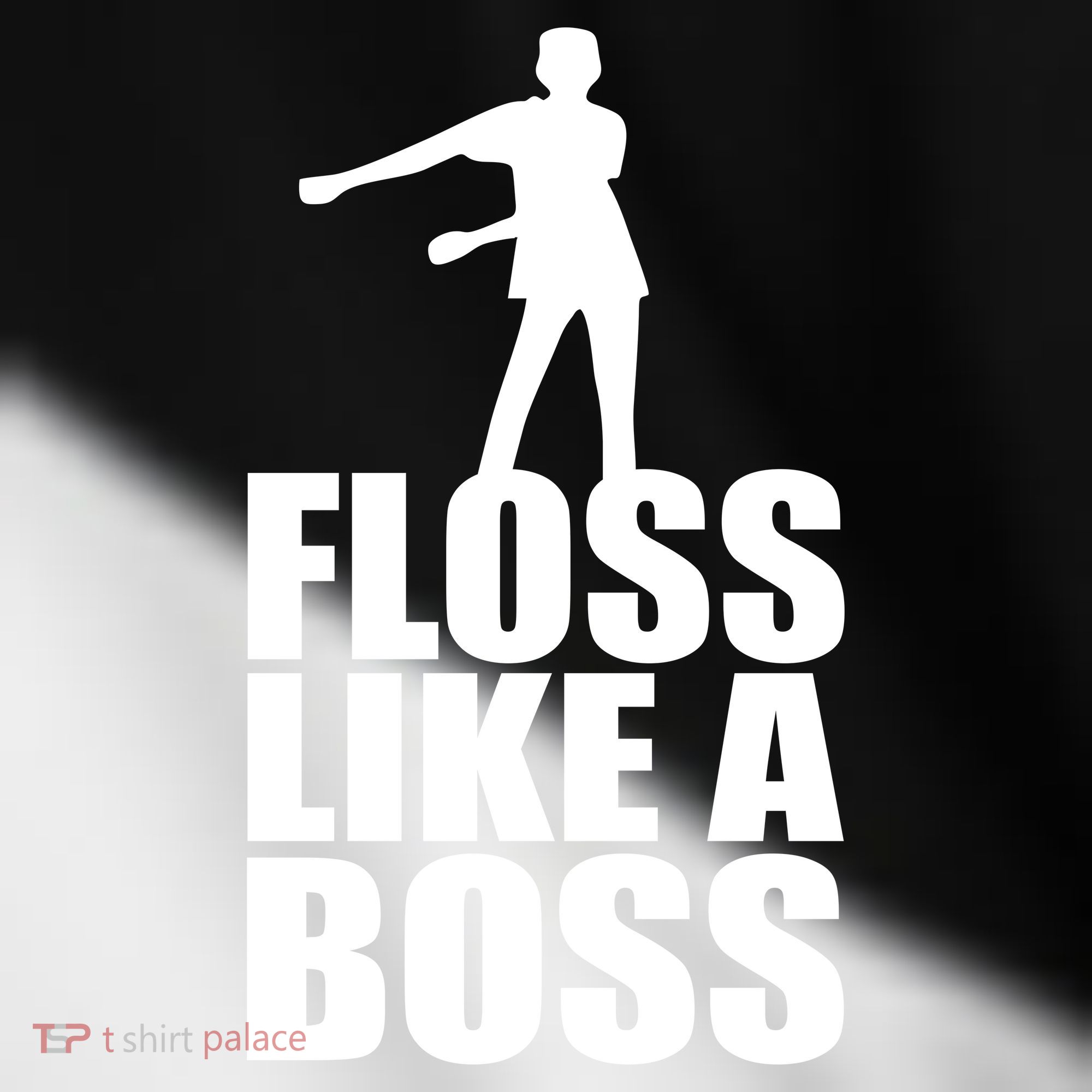 Floss Like A Boss Dance Logo Toddler Fine Jersey T-Shirt
