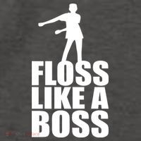 Floss Like A Boss Dance Logo Vector Backpack thumb 2