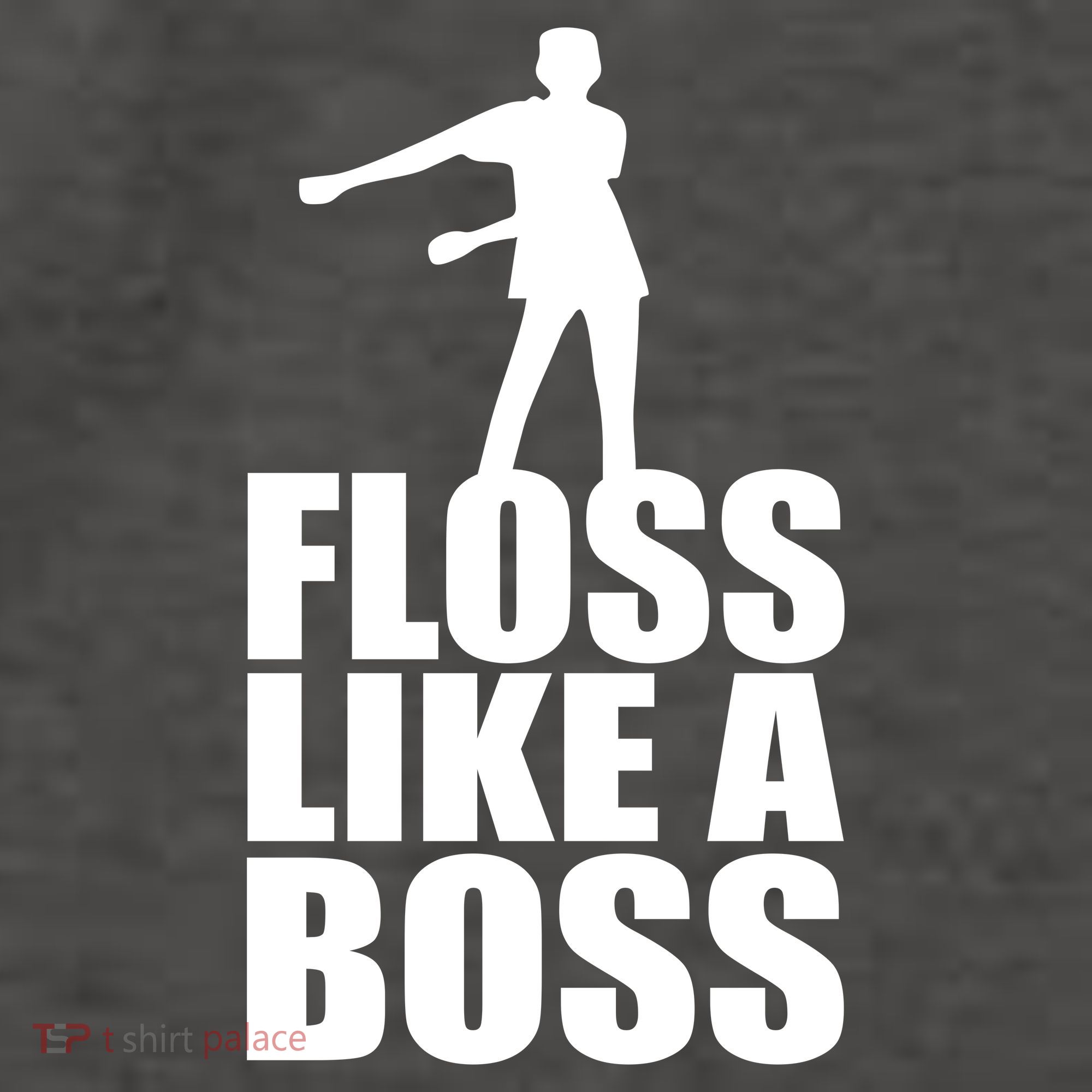 Floss Like A Boss Dance Logo Vector Backpack