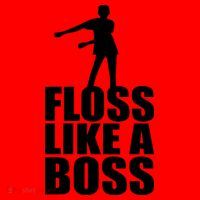 Floss Like A Boss Dance Logo Santa Hat thumb 1