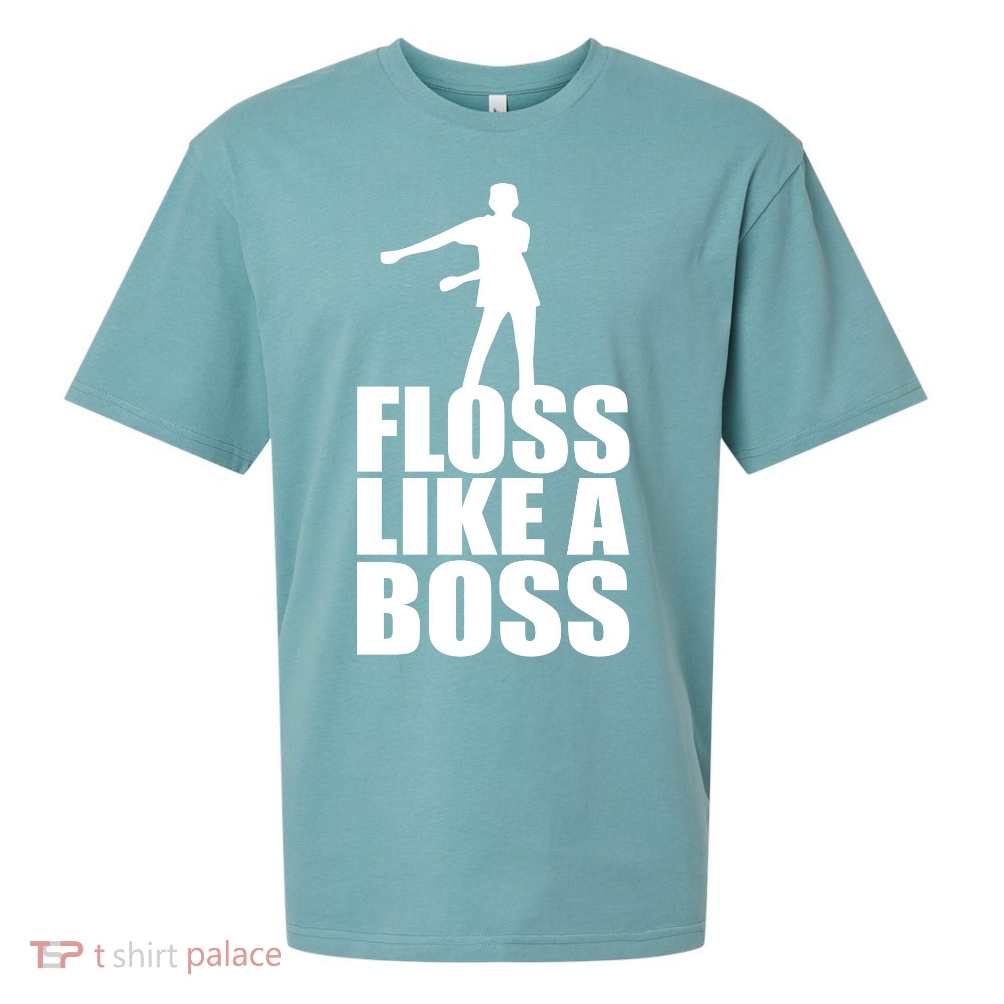 Floss Like A Boss Dance Logo Sueded Cloud Jersey T-Shirt