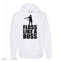 Floss Like A Boss Dance Logo Comfort Colors Garment-Dyed Hooded Sweatshirt thumb 0