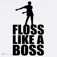 Floss Like A Boss Dance Logo Comfort Colors Garment-Dyed Hooded Sweatshirt thumb 2