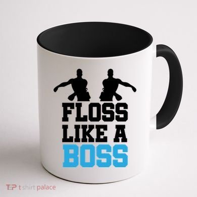 Floss Like a Boss Dance Move Coffee Mug back
