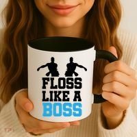 Floss Like a Boss Dance Move Coffee Mug thumb 3
