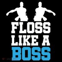 Floss Like a Boss Dance Move Ornament thumb 1