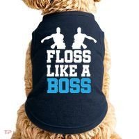 Floss Like a Boss Dance Move Doggie Tank thumb 0