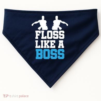 Floss Like a Boss Dance Move USA-Made Doggie Bandana