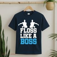 Floss Like a Boss Dance Move T-Shirt thumb 2