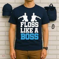 Floss Like a Boss Dance Move T-Shirt thumb 6