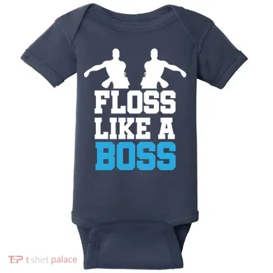Floss Like a Boss Dance Move Baby Bodysuit