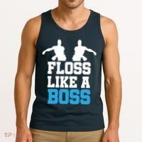 Floss Like a Boss Dance Move Tank Top thumb 3