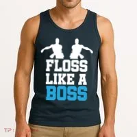 Floss Like a Boss Dance Move Tank Top thumb 3