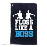 Floss Like a Boss Dance Move Golf Towel thumb 0