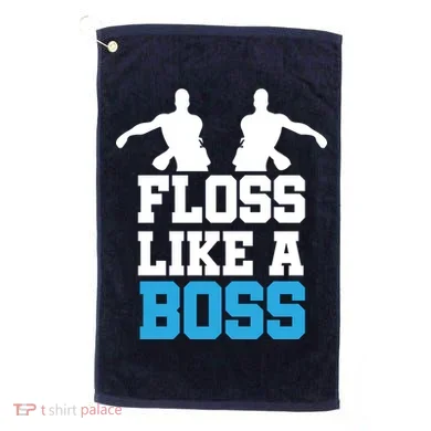 Floss Like a Boss Dance Move Golf Towel