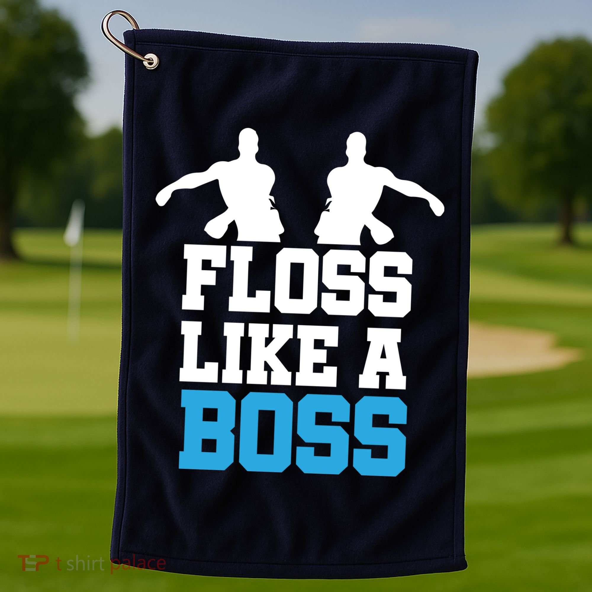 Floss Like a Boss Dance Move Golf Towel