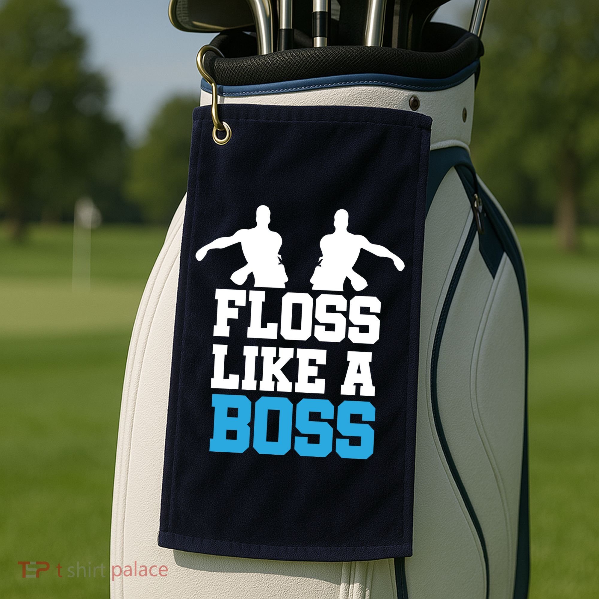 Floss Like a Boss Dance Move Golf Towel