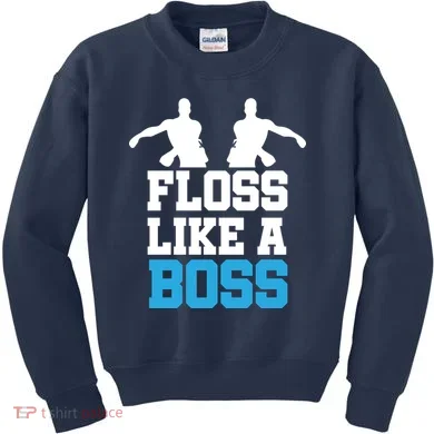 Floss Like a Boss Dance Move Kids Sweatshirt