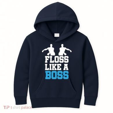 Floss Like a Boss Dance Move Kids Hoodie