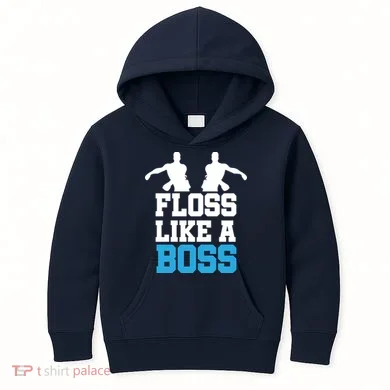 Floss Like a Boss Dance Move Kids Hoodie