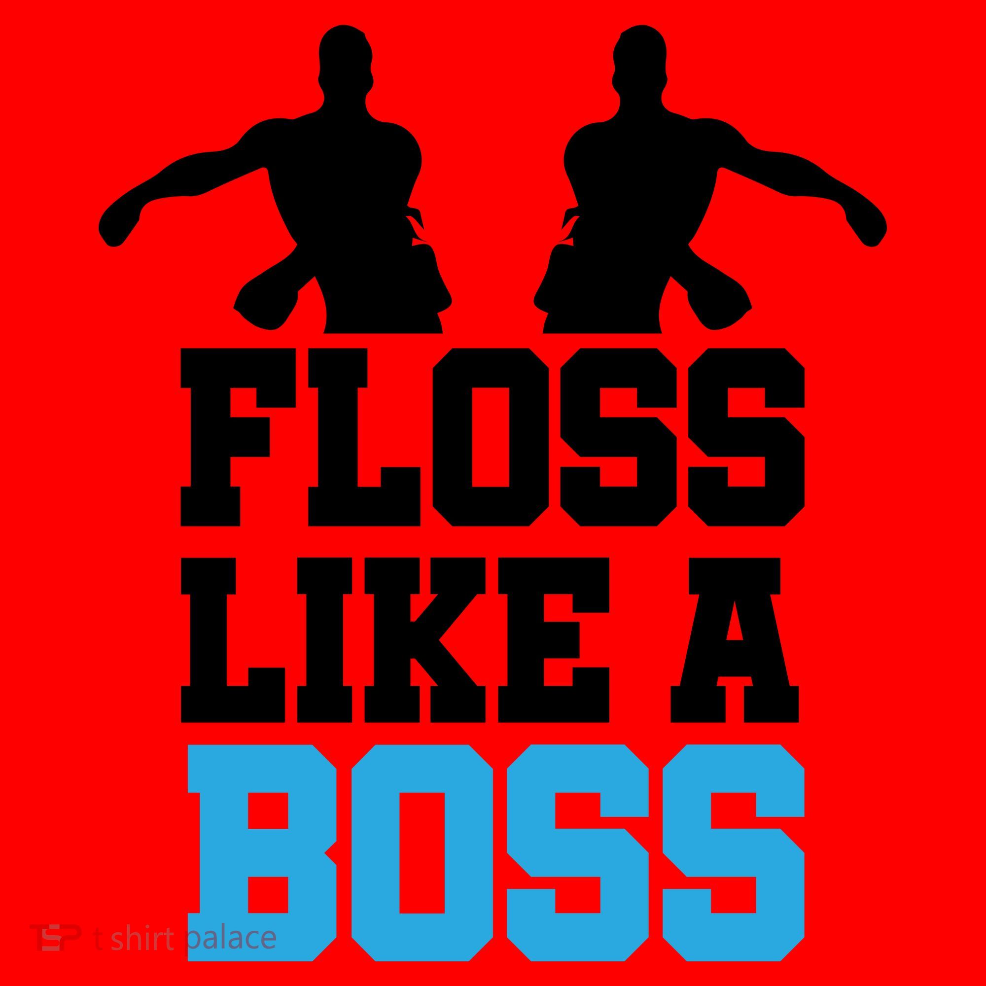 Floss Like a Boss Dance Move Santa Hat