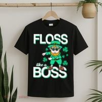 Floss Like A Boss Leprechaun T-Shirt thumb 2