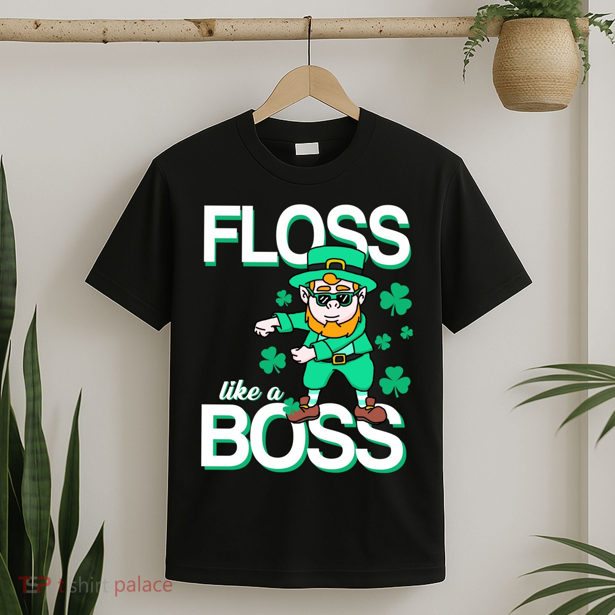 Floss Like A Boss Leprechaun T-Shirt