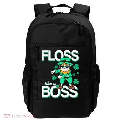 Floss Like A Boss Leprechaun Backpack