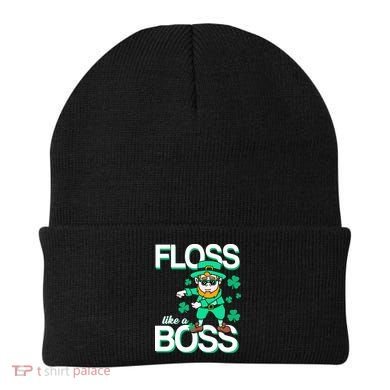 Floss Like A Boss Leprechaun Beanie