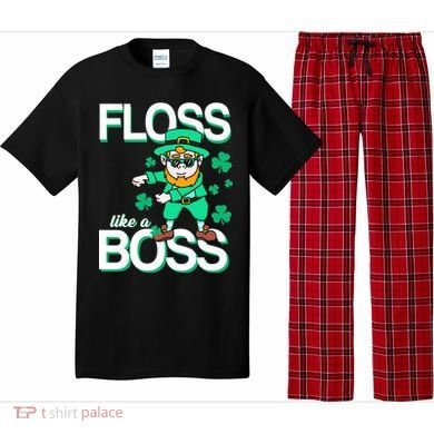 Floss Like A Boss Leprechaun Pajama Set