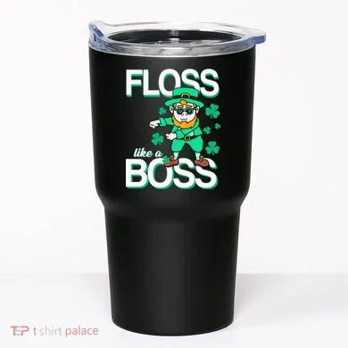 Floss Like A Boss Leprechaun Tumbler