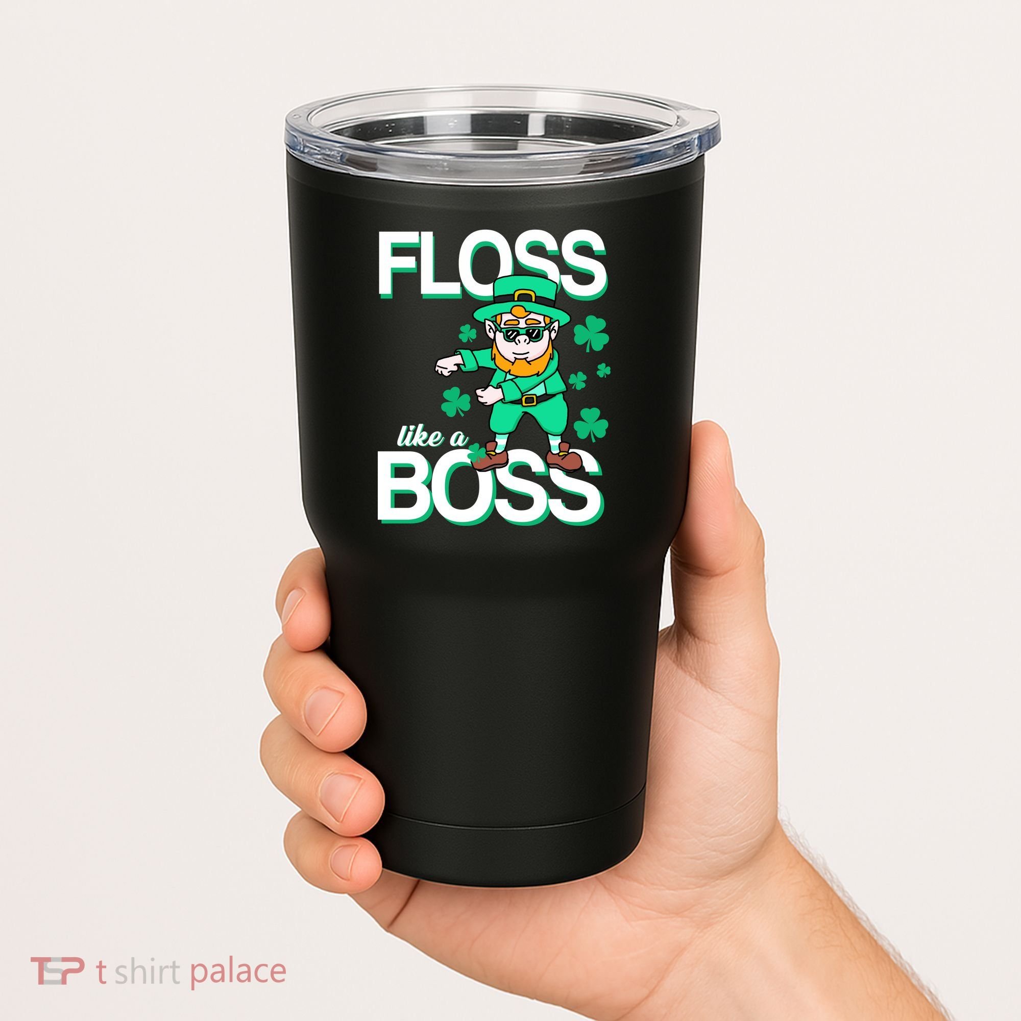 Floss Like A Boss Leprechaun Tumbler