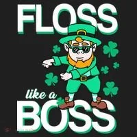 Floss Like A Boss Leprechaun Tumbler thumb 3