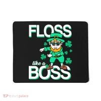 Floss Like A Boss Leprechaun Mousepad thumb 0