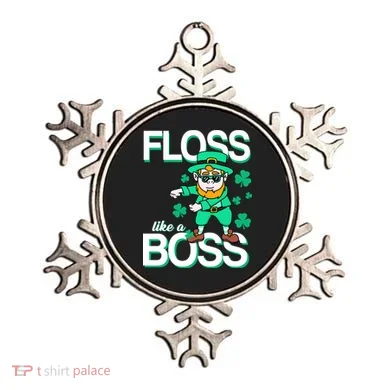 Floss Like A Boss Leprechaun Ornament