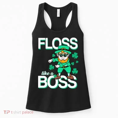 Floss Like A Boss Leprechaun Women's Tank Top
