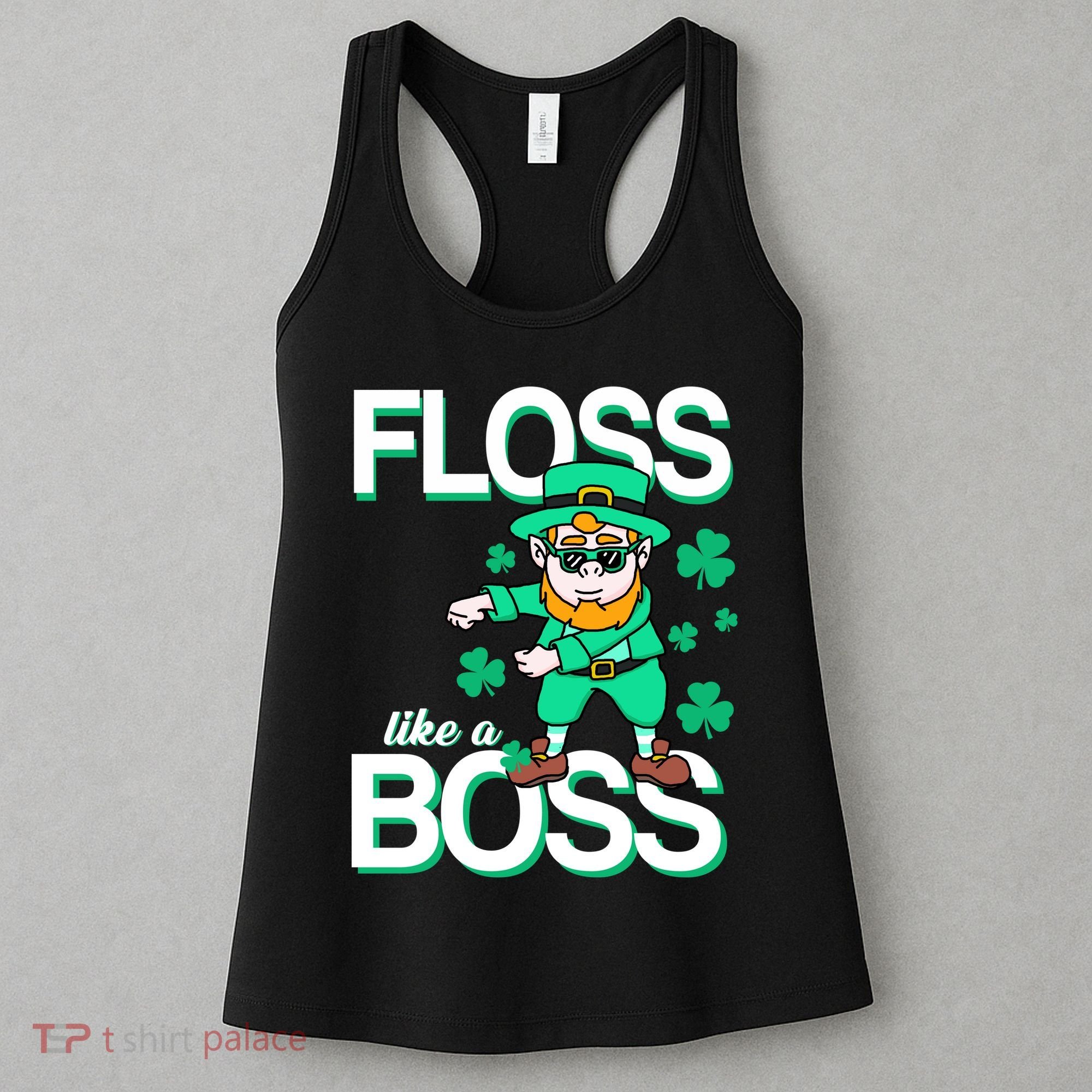 Floss Like A Boss Leprechaun Women's Tank Top