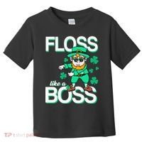 Floss Like A Boss Leprechaun Toddler T-Shirt thumb 0