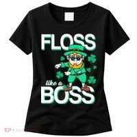 Floss Like A Boss Leprechaun Women's T-Shirt thumb 0