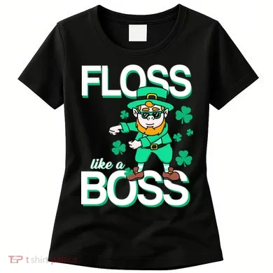 Floss Like A Boss Leprechaun Women's T-Shirt