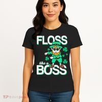 Floss Like A Boss Leprechaun Women's T-Shirt thumb 4