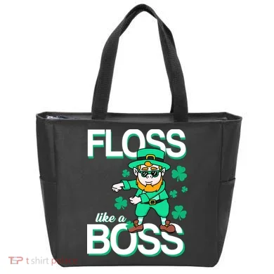 Floss Like A Boss Leprechaun Tote Bag