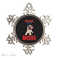 Floss Like A Boss Pug Dancing Ornament thumb 0