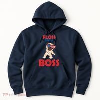 Floss Like A Boss Pug Dancing Hoodie thumb 0