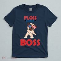 Floss Like A Boss Pug Dancing T-Shirt thumb 5
