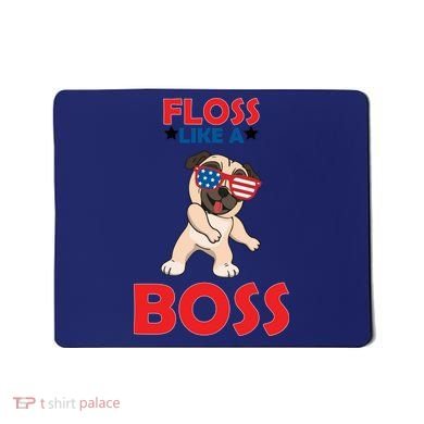 Floss Like A Boss Pug Dancing Mousepad
