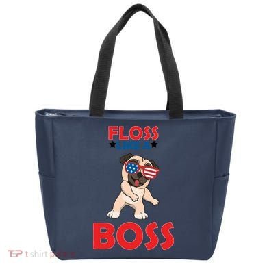 Floss Like A Boss Pug Dancing Bag